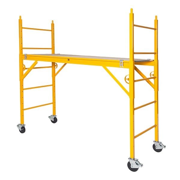 NU-WAVE "Classic" Complete Scaffold With 5 in. Casters, 78" H x 74" L x 29.5" W, 660CL W/PIC-5