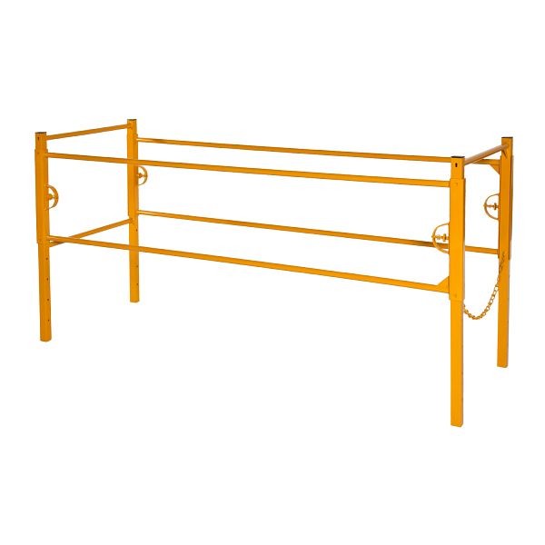 NU-WAVE Basic Guardrail (No Toeboards), Use with 74 in. Long Scaffolds, GK-6