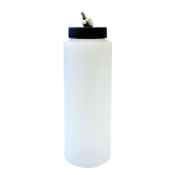 Paasche 8 oz./88cc Plastic Bottle Assembly, Fits Paasche VL, TS, SI airbrushes, VLP-8-OZ