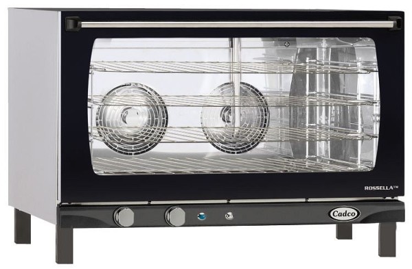 Cadco Full Size Manual Convection Oven, 4 Shelf, XAF-193