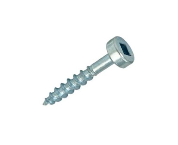 Massca 1'' Coarse Thread #7 Zinc Pocket-Hole Screws, 200 Screws, X002PIPJPR