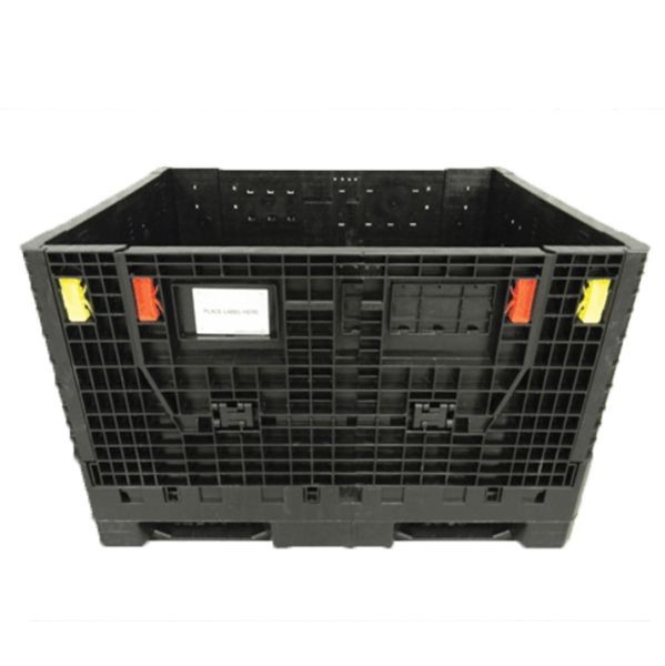Reusable Transport Packaging 1,800 lbs. Collapsible Bulk Containers, 48 x 45 x 50, CC02-484550-G2BK