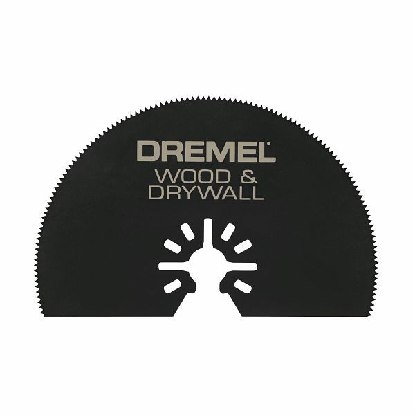 Dremel 3-1/2 Inches Half-Moon Cutting Oscillating Blade, 2615M450AC