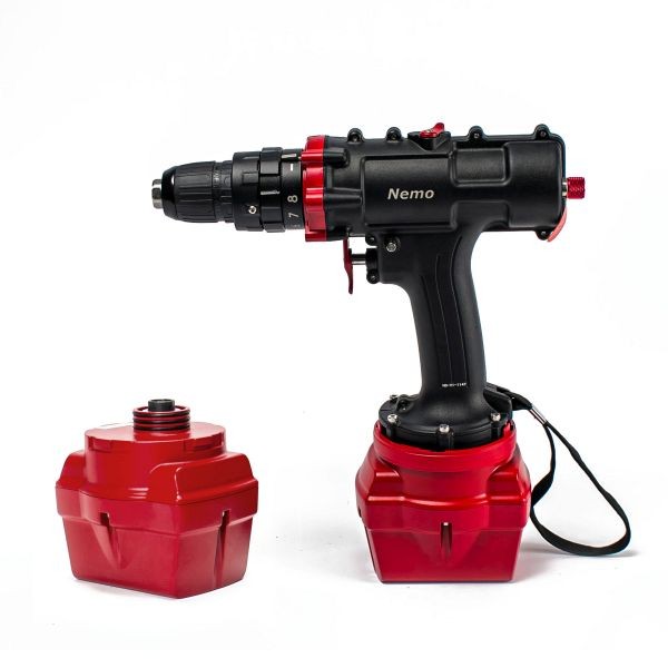 Nemo Power Tools Hammer Drill - 50M (two 6Ah batteries), HD-18V-6Li-50