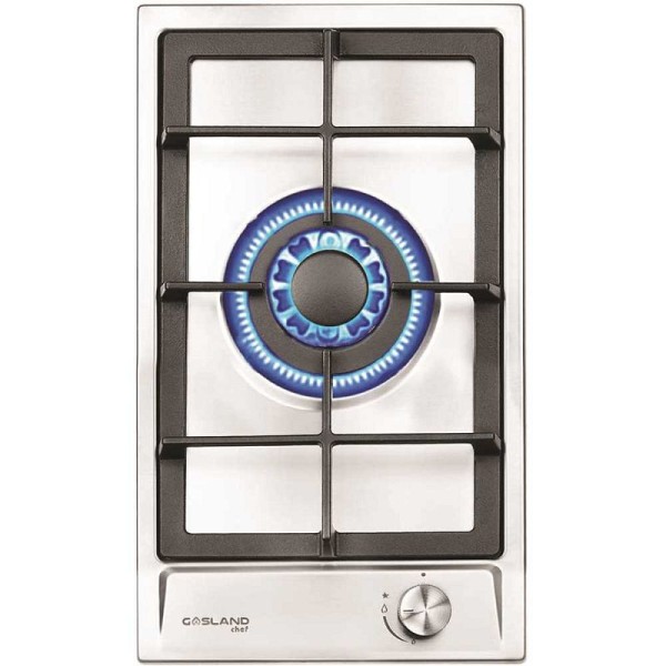 GASLAND 12" Built-In Gas Stove, Natural Gas Cooktop in Stainless Steel with 1-Sealed Burner, GH12SF