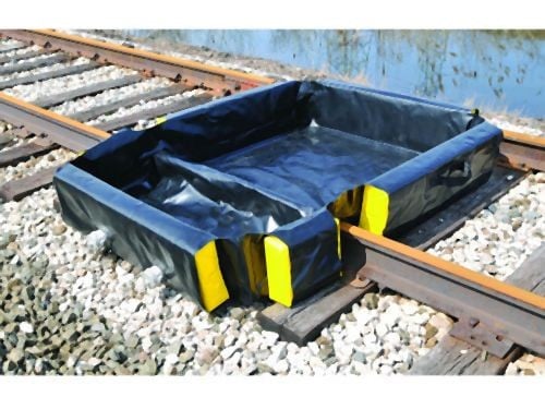 ENPAC Stinger Rail Track Berm, Black, 48-RSB-FS