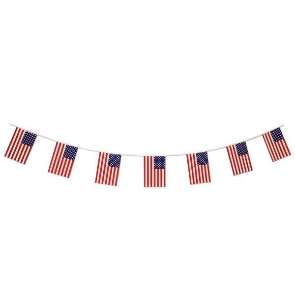 Showdown Displays 60' American Flag Pennant String, 45306