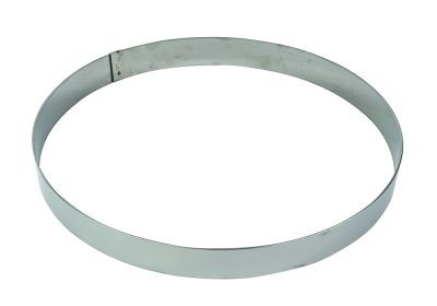Gobel Stainless Steel mousse ring, Thickness 10/10th, Ø280 mm height 45 mm, 865092