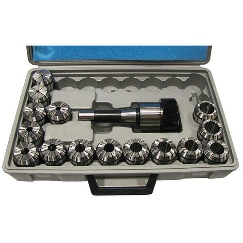 GS Tooling ER16 Collet Chuck Set With 3/4"x6" Holder, 337705