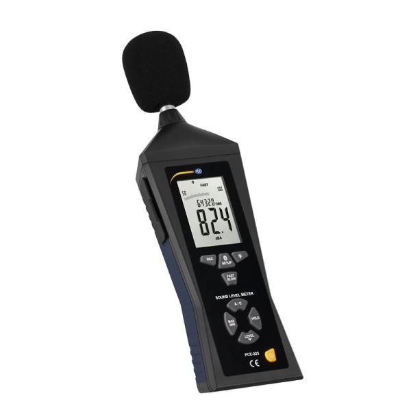 PCE Instruments Bluetooth Sound Level Meter 30 - 130 dB, PCE-323