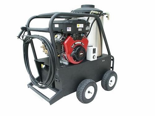 Cam Spray Portable Diesel Fired Gas Powered 4 gpm, 4000 psi Hot Water Pressure Washer, 4040QB