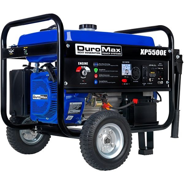 DuroMax 5,500 Watt Gasoline Portable Generator, XP5500E