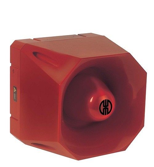 Werma Multi-t.sounder, wall mount, 42 tone, 18-30V DC, Red, 142.000.55