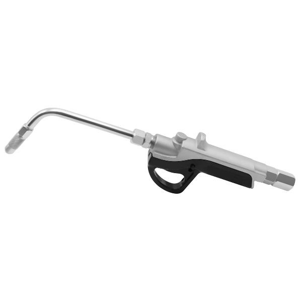 ProLube Oil Control gun, complete with 1/2" Swivel. Outlet fitted with Rigid Steel Extension with Manual Non Drip. Threaded NPT, 45708