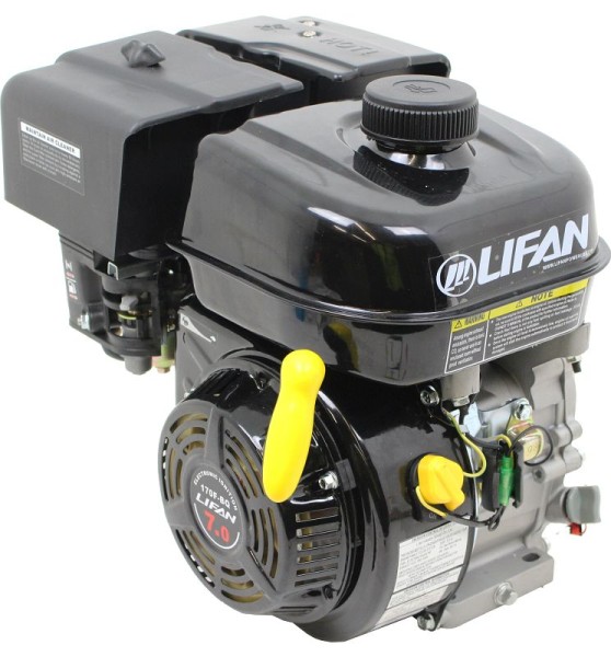 Lifan Power 4 stroke gasoline engine - 7 HP, LF170F-BQ