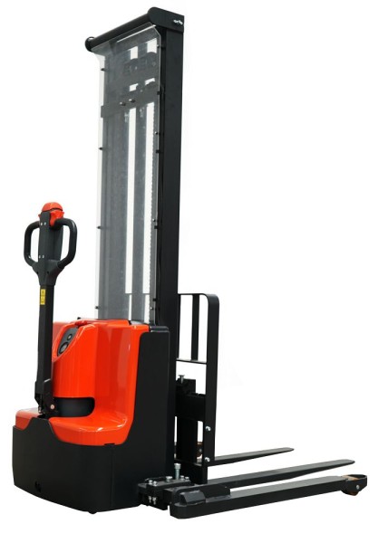 Noblelift Electric Straddle Leg Stacker, Max Lift Height: 114", Capacity: 2200 Lbs, PSE22LSL-114