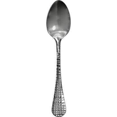 International Tableware Dresden 18/8 Stainless Dessert Spoon 7-1/4", Silver, Quantity: 12 pieces, DR-114