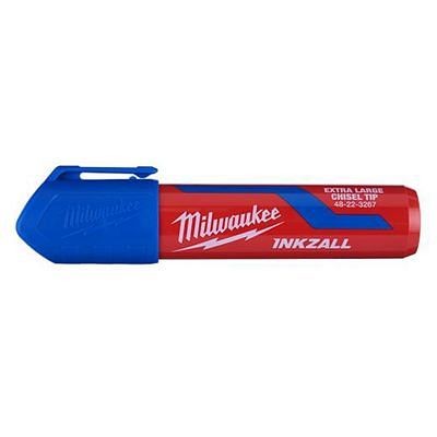 Milwaukee Chisel Tip Blue Marker XL, 48-22-3267