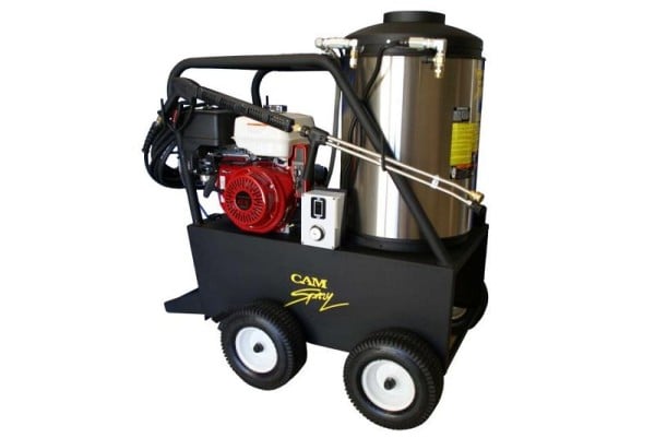 Cam Spray Portable Diesel Fired Gas Powered 4 gpm, 3000 psi Hot Water Pressure Washer, 3040QH