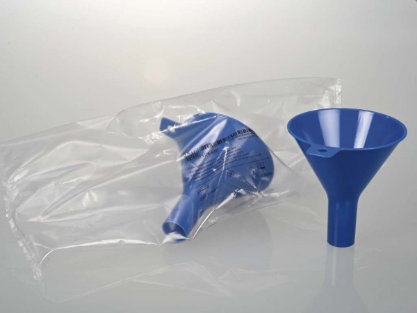 Burkle Blue disposable powder funnel, Quantity: 10, 5378-6007