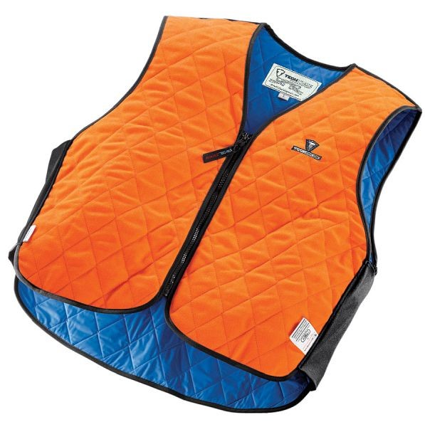 TechNiche Evaporative Cooling Sport Vest, Hi-Viz Orange, L, 6529-HV-FR-L
