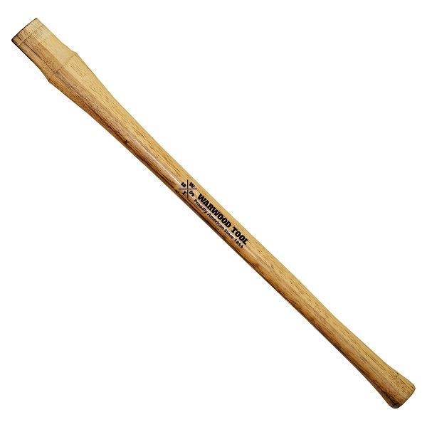 Warwood Tool 36” Hickory Handle, Eye Size #10 Eye 1"x3" 15/16"x2-3/4", 90013