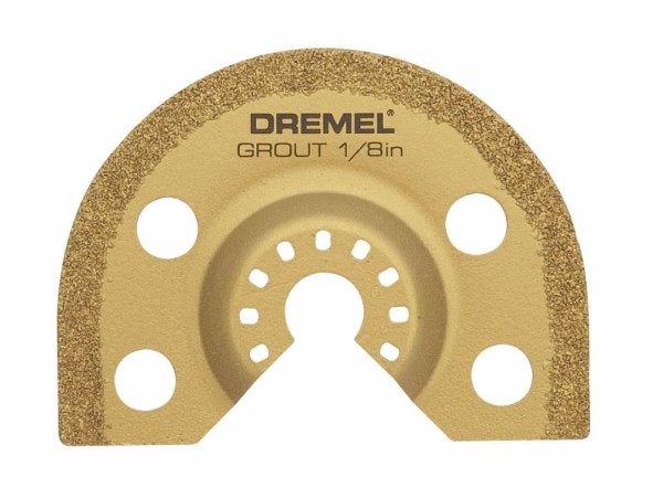 Dremel 1/8 Inches Carbide Grout Removal Oscillating Blade, 2615M500AC