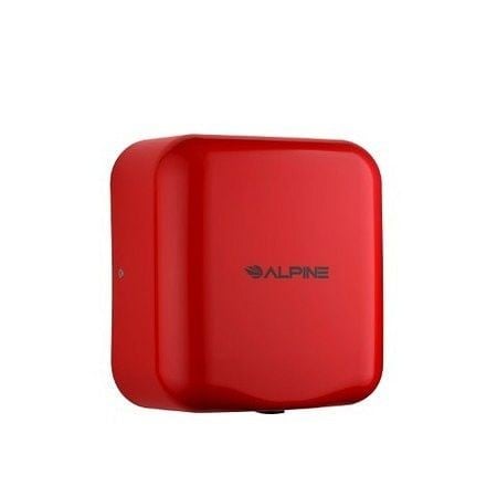 Alpine Hemlock High Speed, Commercial Hand Dryer, Red, 120V, ALP400-10-RED