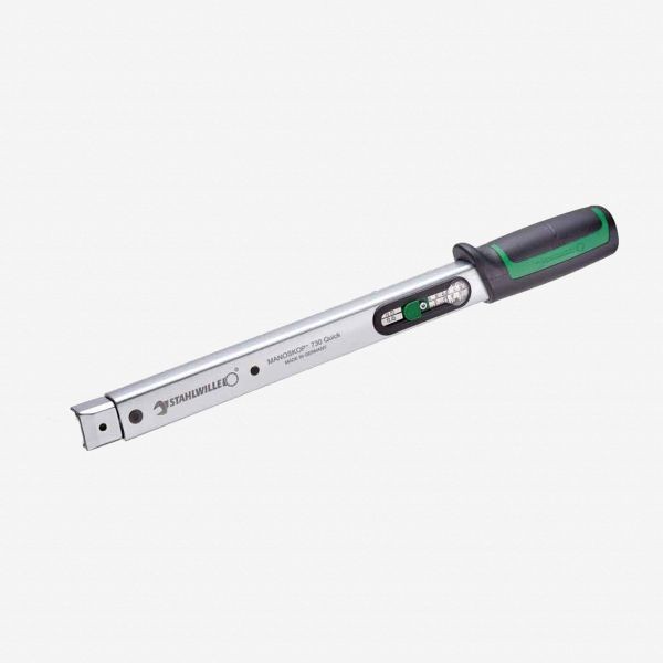 Stahlwille 730 Quick Service MANOSKOP Torque Wrench, Size a/2-1; 17.5-87.5 in-lb, ST50584001