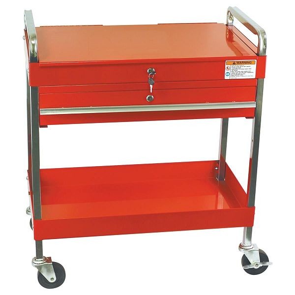 Sunex Service Cart with Locking Top And-Drawe, 8013A