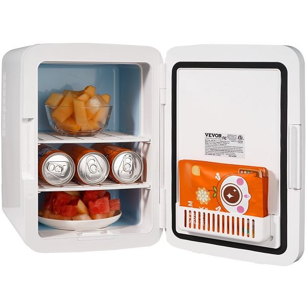 VEVOR Mini Fridge,10L/12 Can Luxury Skin Care Refrigerator, MNBXBSBLPT10L32ZHV1