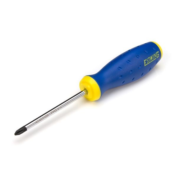 ESTWING PH2 x 4-in Magnetic Phillips Screwdriver with Ergonomic Handle, 42451-09
