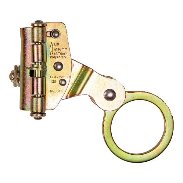 KStrong 5/8" Self-Tracking Non-captive Openable Rope Grab with Anti-Panic Feature (ANSI), UFG601010