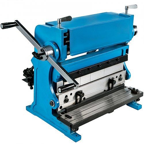 VEVOR Shear Brake Roll Combination Machine, 12" Precision Metal Brake Folder, 3-In-1 Sheet Metal Shear for Metal-Forming Bender, SDZWJSYJ12C000001V0