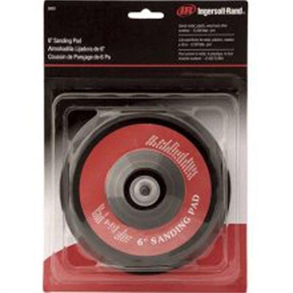 Ingersoll Rand 6" Dual Action Sanding Pad, 12,000 Max Rpm, 5/16" - 24 Thread Spindle, 9860