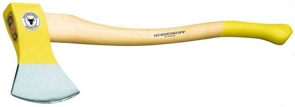 Ochsenkopf ILTIS axe, Hickory handle, Polished edge 145 mm, 700 mm long, Cow foot handle, OX 10 H-1207, 1591193