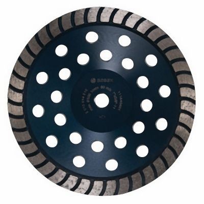 Bosch 7 Inches Turbo Row Diamond Cup Wheel, 2610014810