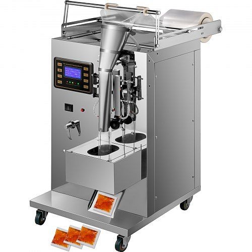 VEVOR Automatic Liquid Sealing Machine Food-Grade Stainless Steel Weighing Filling Machine 5-160 ml Liquid Quantitative Dispenser, YTGZJMK20CMM00001V1