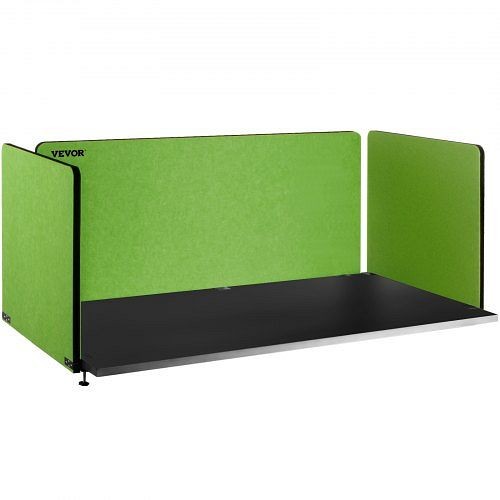 VEVOR Desk Divider 60" Desk Privacy Panel, 3 Panels Privacy Acoustic Panel, Sound Absorbing Acoustic Privacy Panel, ZMGYPFCTZCL602RJ0V0