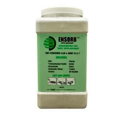 ENPAC ENSORB Granular Absorbent, 1 Gallon Jug Dispenser, White, ENP D503