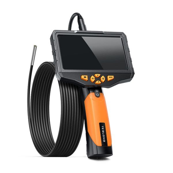 Teslong NTS300 Pro Inspection Camera with 5-inch HD Screen - 0.15-inch (3.9mm) diameter / 3.2-ft (1 Meter), TSNTS300D39L1