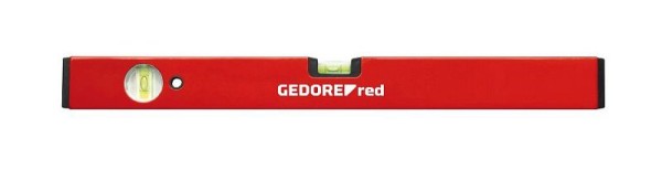 GEDORE red Spirit level, 300 mm long, Vertical and horizontal vials, Measurement accuracy +/- 0.5 mm/m, R94100051, 3301422