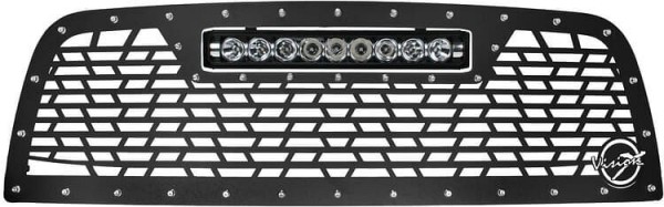 Vision-X 2013-2017 Dodge Ram 2500/3500 Light Bar Grille without Light Bar, XIL-OEGB13DHD