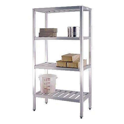 New Age Industrial T-Bar Series Shelving Unit, 4-Tier, 1500 Lbs. Capacity Each, 1071TB