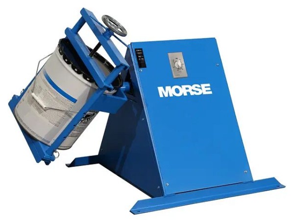 MORSE 1 to 5-Gallon Can Tumbler with Timer, 1 Can, 1-Phase 115V Motor, 100 Lbs. Capacity, 1-305-1