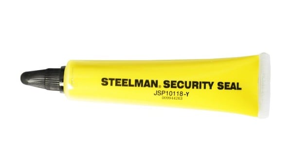 STEELMAN 1-Ounce Security Seal yellow, Pack of 10, JSP10118-Y