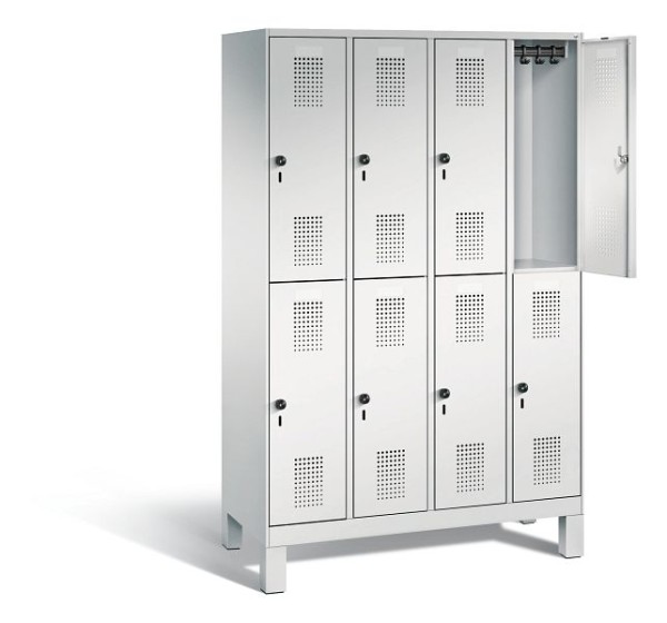 CP Furniture Wardrobe S 3000 Evolo, 150 mm high feet, 4 Compartments, Compartment width 300 mm, 49310-40