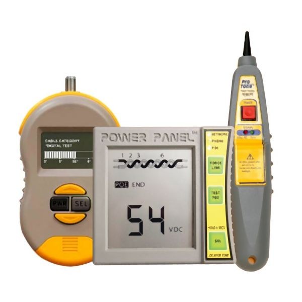 Triplett Real World Certifier and Powel Panel CAT 5/6 Cable and Power Test Kit, CPK1000IL2