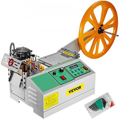 VEVOR Automatic Hot and Cold Tape Cutting Machine 100mm/3.9in Cutting Width, QGJYSLR0000000001V1