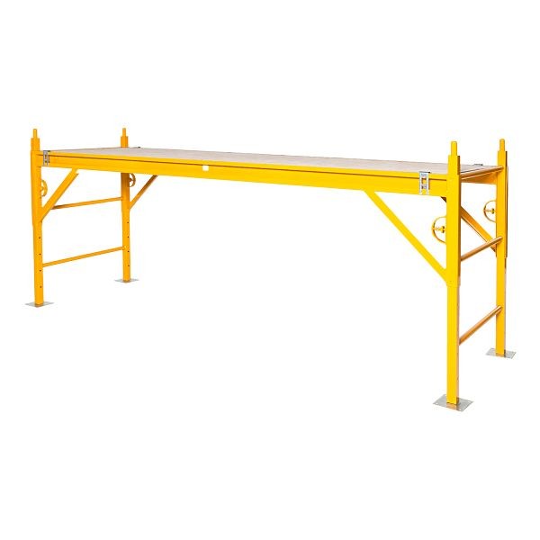 NU-WAVE "Classic" Complete Scaffold With Base Plates, 43" H x 98" L x 29.5" W, 480CL W/PBP